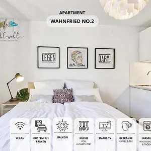 Wahnfried No2 - Citynah Wohnen Mit Küche, Duschbad Und Balkon , Bayreuth Deutschland
